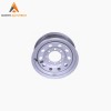 16X6 Inch 6 Lug Stud Steel White Color Wheel Rim for RV Trailer Axle Use