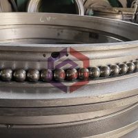 Trailer Ductile Iron Double Ball Race Bearing Turntable