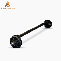 6000 Lbs Electric Axle with Brake 6 Lug for Trailer