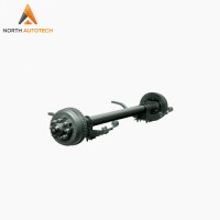 Sprung Trailer Axle with Leaf Spring and U Bolts