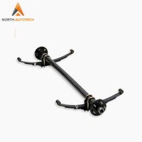 Sprung Trailer Axle with Leaf Spring and U Bolts